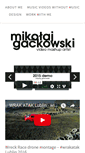 Mobile Screenshot of mgackowski.com