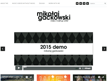 Tablet Screenshot of mgackowski.com